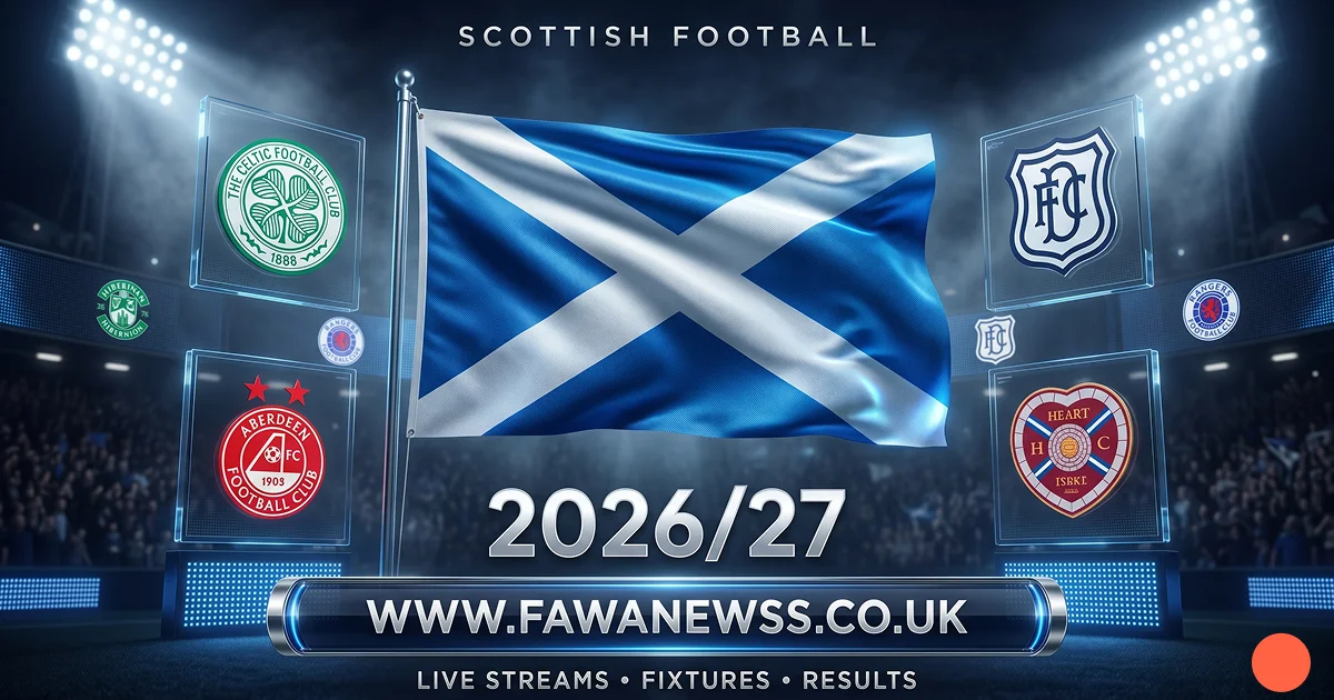 FawaNews Scottish Leagues 2026/27 2 FawaNews Scottish Leagues