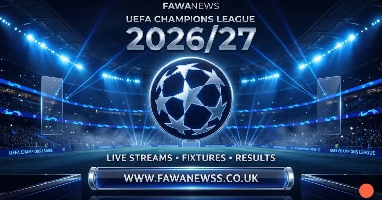 FawaNews UEFA Champions League 2026/27 3 FawaNews UEFA Champions League 2026/27