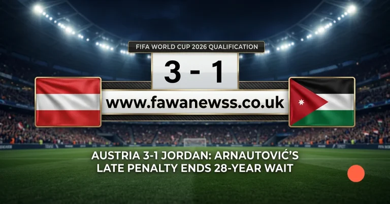 Austria 3-1 Jordan