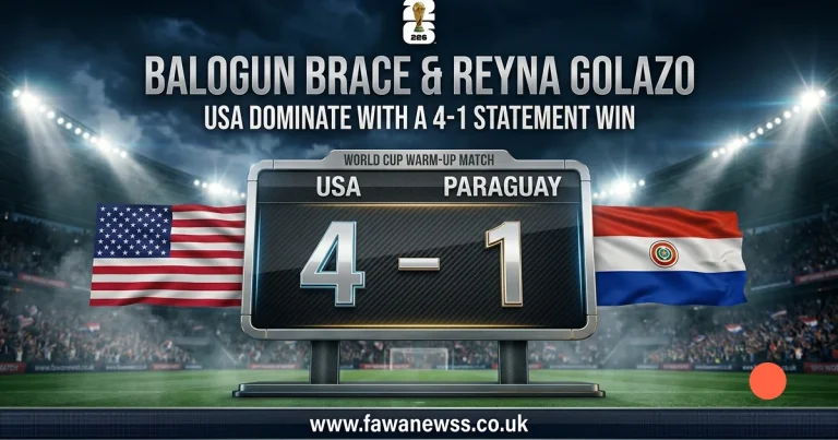 Balogun Brace & Reyna Golazo: USA Crush Paraguay 4-1 7 Balogun Brace & Reyna Golazo: USA Crush Paraguay 4-1