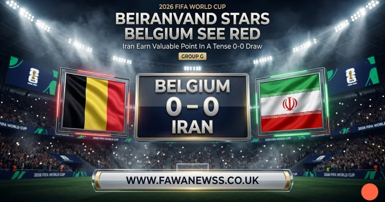 Belgium 0-0 Iran: Beiranvand Stars, Ngoy Sees Red