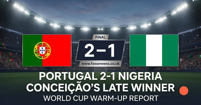 Conceição Late Winner: Portugal Beat Nigeria 2-1 8 Conceição Late Winner: Portugal Beat Nigeria 2-1