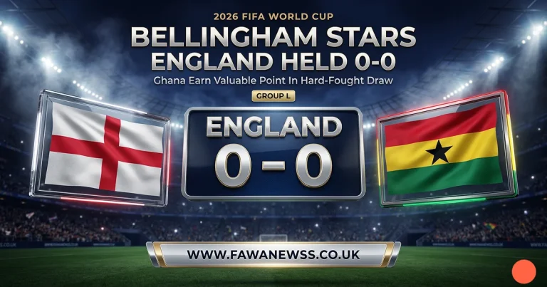 England 0-0 Ghana: Bellingham Stars in Frustrating Draw