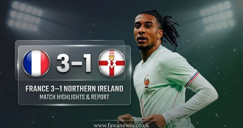 France vs Northern Ireland Result: Olise Nets Hat-Trick
