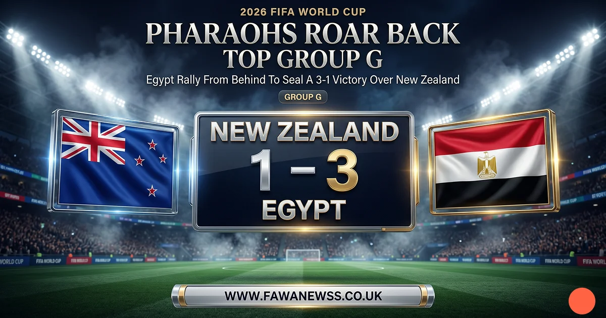New Zealand vs Egypt
