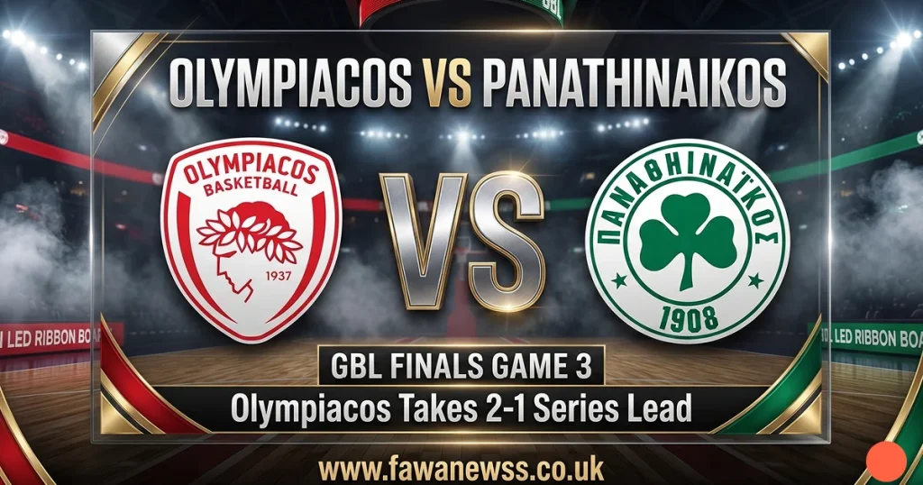 Olympiacos vs Panathinaikos Game 3 Results (June 8, 2026)