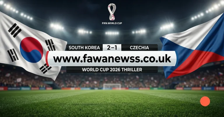 South Korea Beat Czechia 2-1 in a World Cup 2026 Thriller
