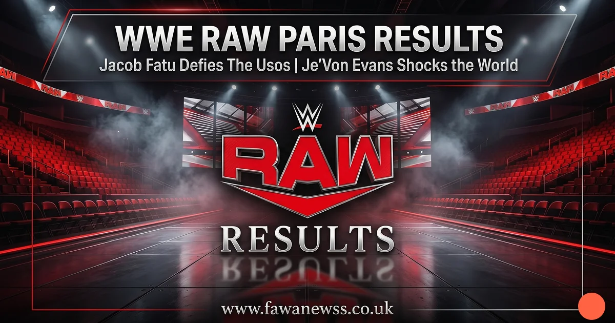 WWE Raw Paris Results (June 8, 2026)
