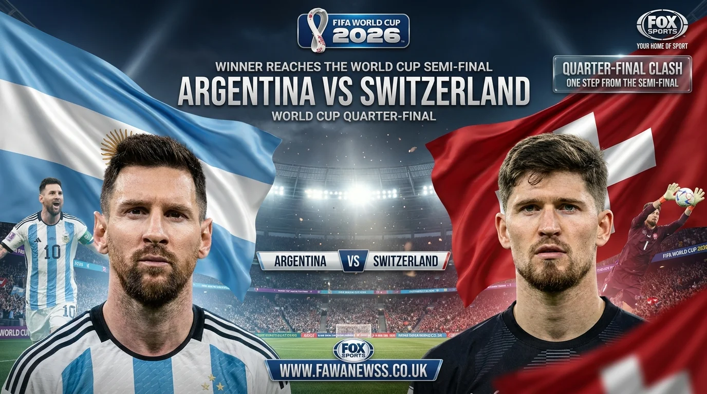 Argentina vs Switzerland --- FOX Sports - Your Home of Sport 2 Argentina_vs_Switzerland_Quarter final