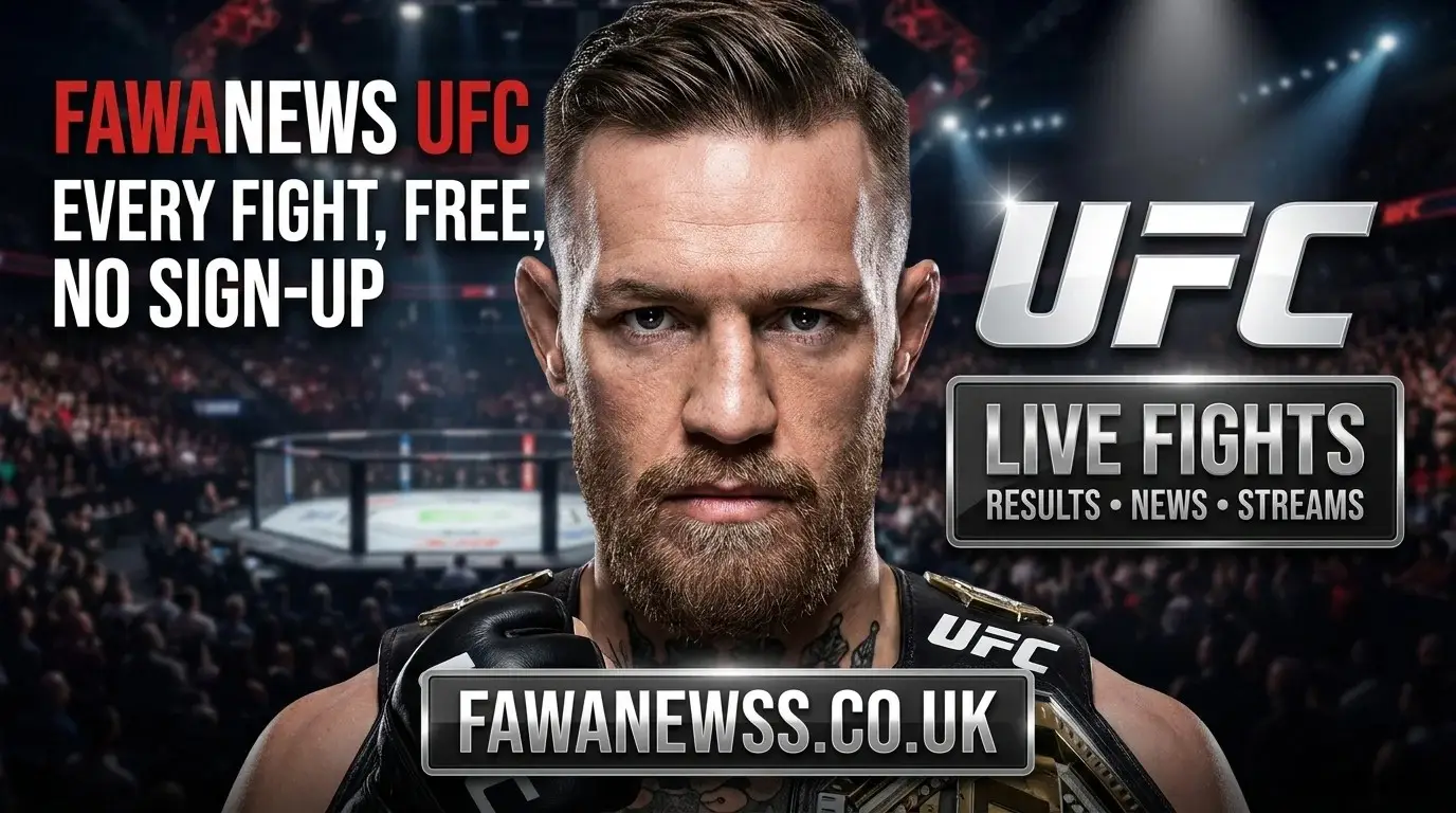 FawaNews UFC — Every Fight, Free, No Sign-Up 2 FawaNews-UFC