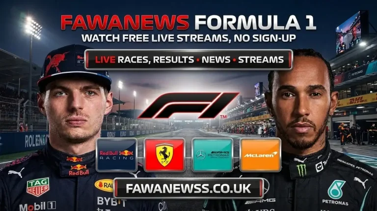 FawaNews F1 — Watch Free Live Streams, No Sign-Up 5 FawaNews F1 Live